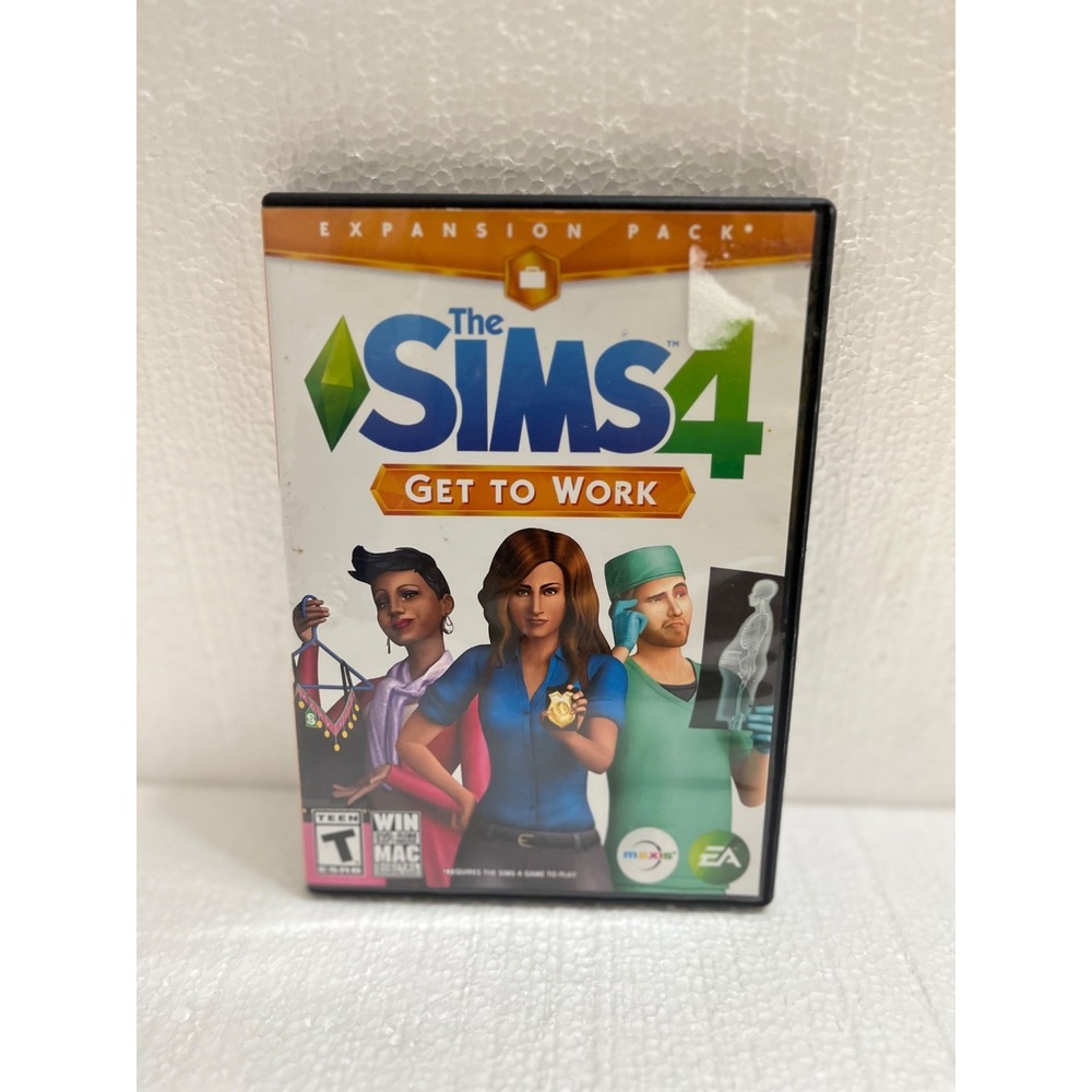 The Sims 4 Get‎ To Work (PC MAC WINDOWS)